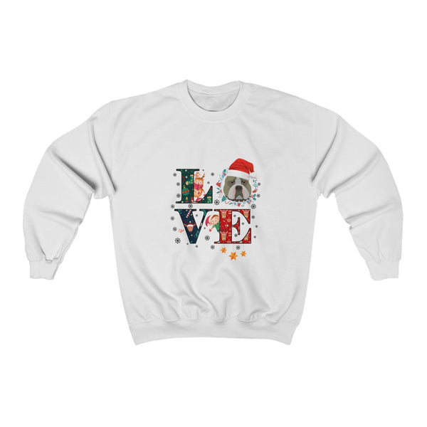 LOVE-PITBULL TERRIER Unisex Heavy Blend™ Crewneck Sweatshirt
