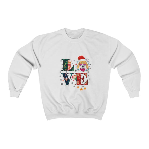 LOVE+BEAGLE Unisex Heavy Blend™ Crewneck Sweatshirt
