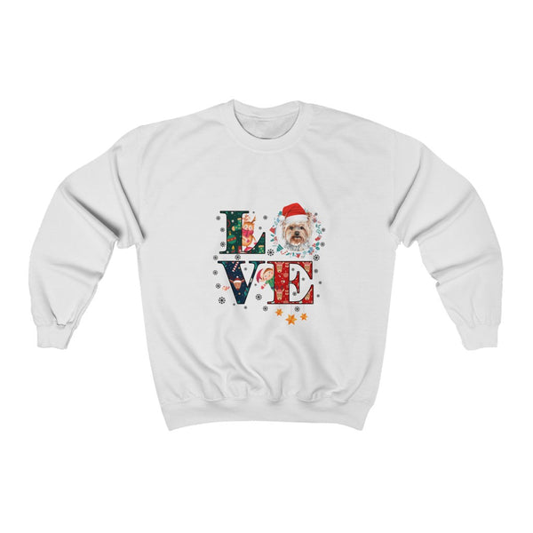 LOVE+YORKIE Unisex Heavy Blend™ Crewneck Sweatshirt