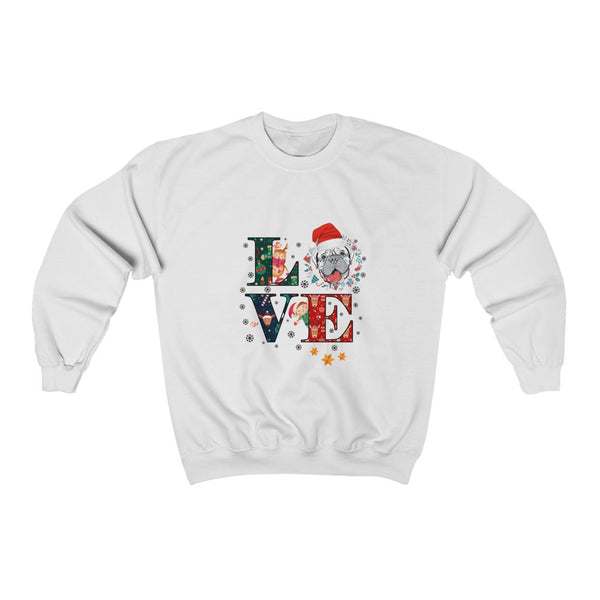 LOVE+BULLMASTIFF Unisex Heavy Blend™ Crewneck Sweatshirt