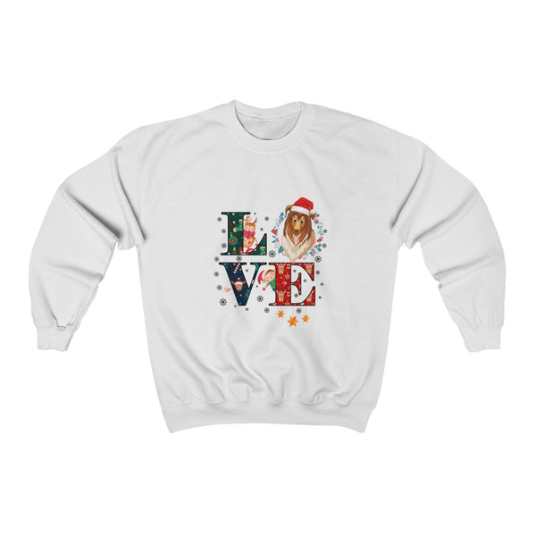 LOVE+WATER SPANIEL Unisex Heavy Blend™ Crewneck Sweatshirt