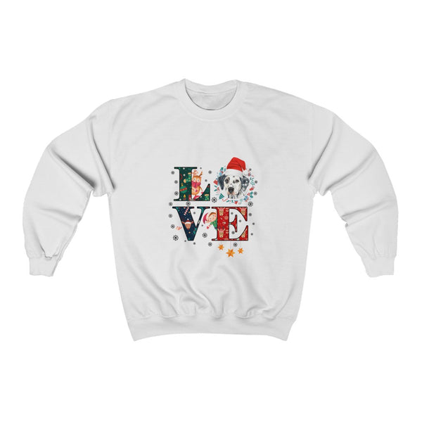 LOVE+DALMATIAN Unisex Heavy Blend™ Crewneck Sweatshirt